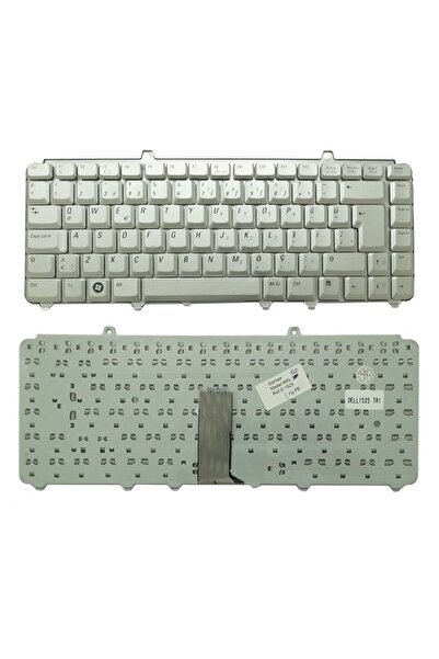 Retro Dell 1520, 1521, 1525, 1526, 1530, 1540, 1545, 1546 Uyumlu  Klavye Tr Gri
