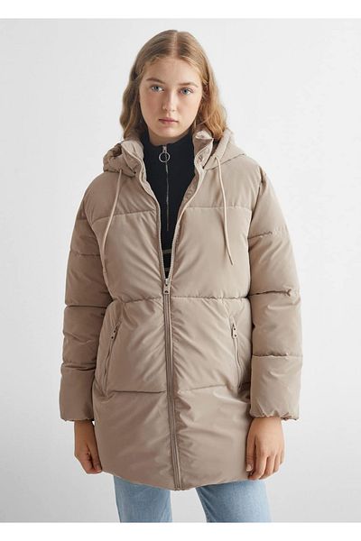 Mango Teen Ecru Jacket for Kids