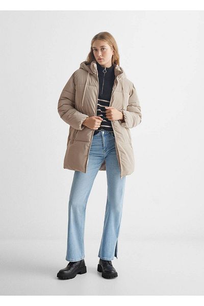 Mango Teen Ecru Jacket for Kids