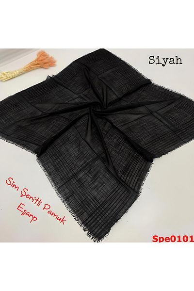 Melodi Scarf Eșarfă cu dungi argintii pentru femei, de culoare solidă, cu scriere neagră