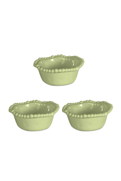 Baci Milano Joke Table Kitchen 3'lü Küçük Kase Yeşil