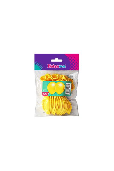 BalonEvi BALONEVI METALLIC YELLOW PACK BALLOON