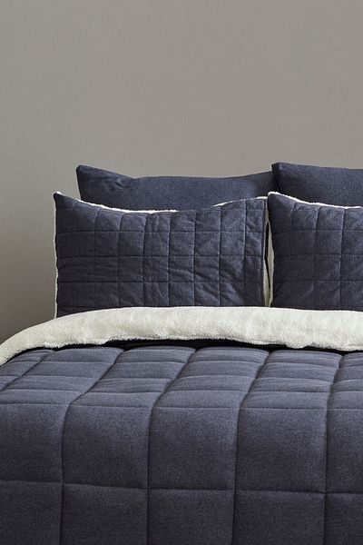 Karaca Home Διπλό Σετ Cozyland Comfort Λαμπερό Μπλε