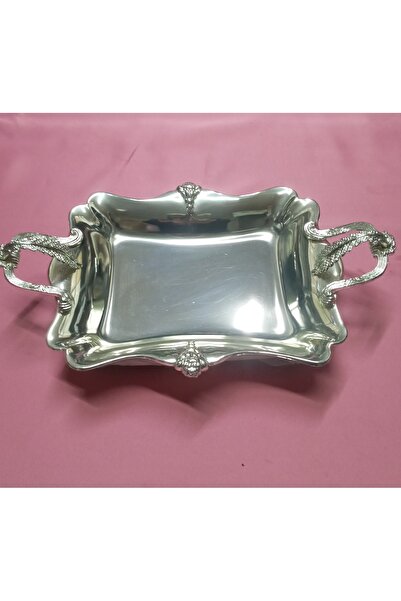 Assos kararmaz Gümüş kaplama şekerlik sunumluk