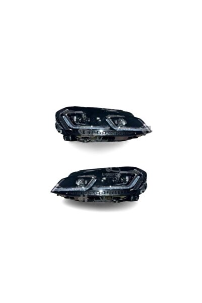NS Nilser Auto Parts VW Golf 7-7,5 Upgrade Çift J Ledli Far Lambası Sağ-Sol T...