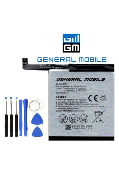 Genel Markalar General Mobile Gm9 Pro G007 Batarya Pil ve Tamir Seti
