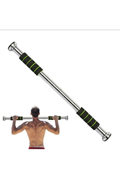 Leyaton Barfiks Çubuğu 60-100 Cm Çift Süngerli Ayarlanabilir Barfiks Çekme De...