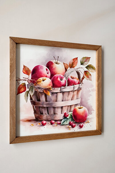 Tooall Apple Basket Wooden Framed Mdf Table