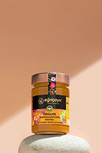 Eğriçayır Organik Zerdeçal & Zencefil Ve Ham Bal Karışımı 415 Gr