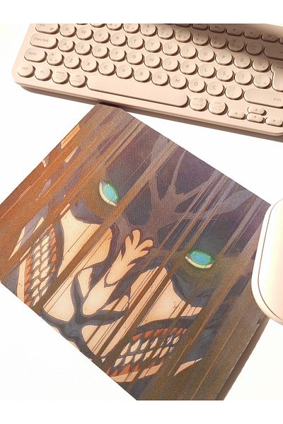Yenaplanner Подложка за мишка Attack On Titan Eren 23x19 см