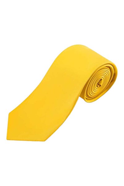 Trenderrs Men's Solid Color Satin Tie