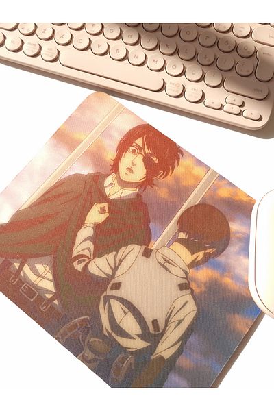 Yenaplanner لوحة ماوس Attack On Titan مقاس 23x19 سم