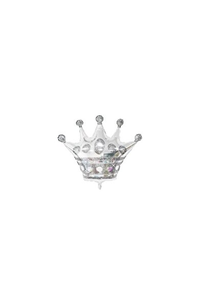 Bkmc بالون فويل 30 بوصة من سيلفر كراون