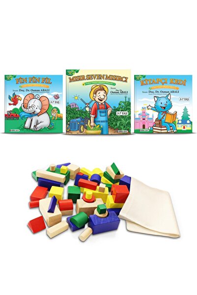 Adeda Yayınları Adeda Gelişimsel Hikaye Seti 10 Parça Ahşap Serbest Materyal