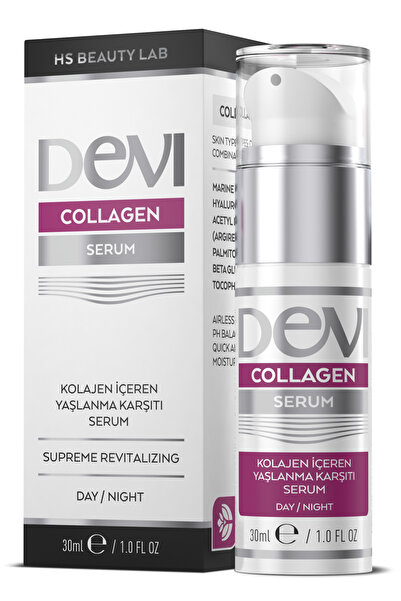 Devi Collagen Serum 30ml Yaşlanma Karşıtı Nemlendirici Kolajen Serumu