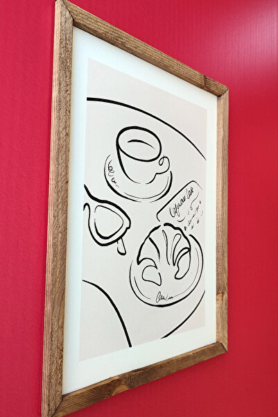 Tooall Illustration Wooden Table