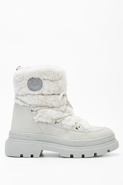 Valmenti Effetre Snowflake Kadın Buz Deri/Kürk Kar Botu