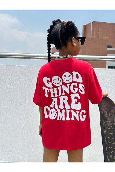 Machetta Children's Good Things Printed Oversize T-shirt