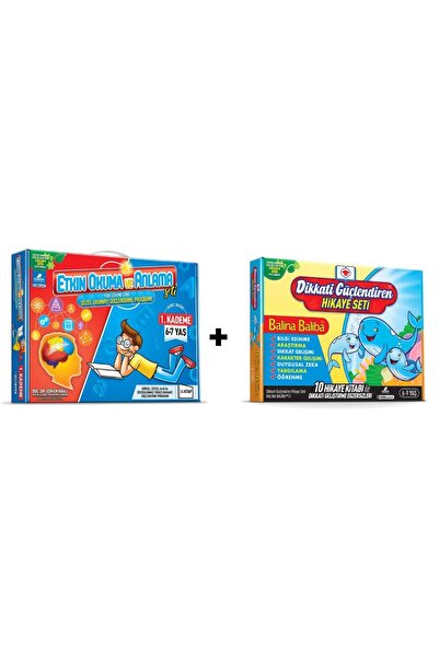 Adeda Yayınları Adeda Etkin Okuma Ve Anlama Seti 1. Kademe + Balina Baliba Kutulu Set