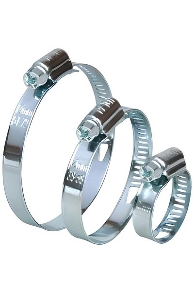 CevHers 25x40mm Stainless Steel Hose Pipe Installation Clamp 1 Piece