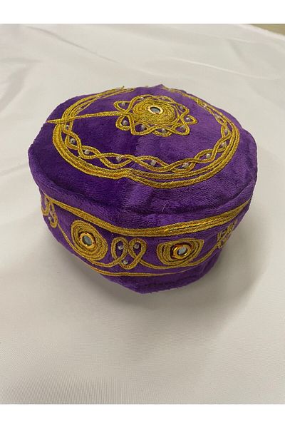 DilekKostüm Ottoman Fesi Turkmen Hat Mirrored Headgear Authentic Hat