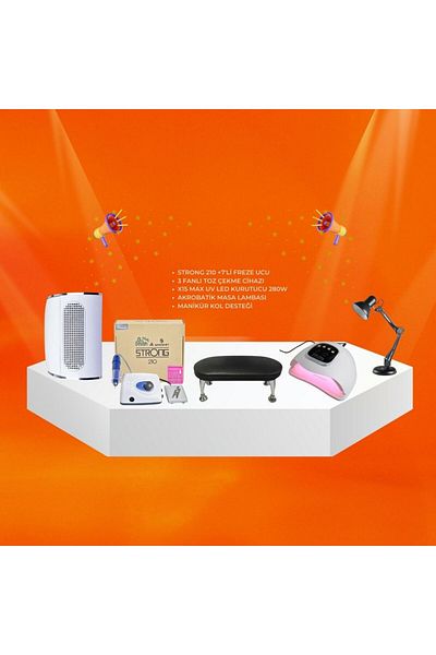 Güzellik Deposu Prosthetic Nail Device Set