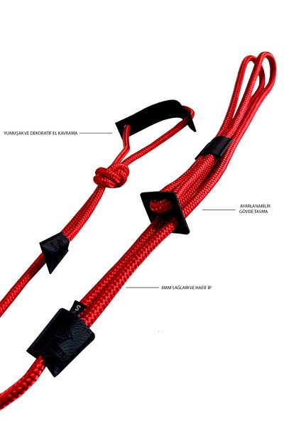 PETSWUU Dog Chest Body Collar and Strap Set (ALL IN ONE SYSTEM)