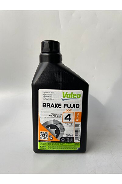 VALEO DOT 4 HİDROLİK FREN YAĞI 500ML