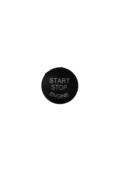 DNC Auto Part Bmw E60 F40 E70 E71 E84 E90 Için Star Stop Düğme Kapağı(SİYAH)