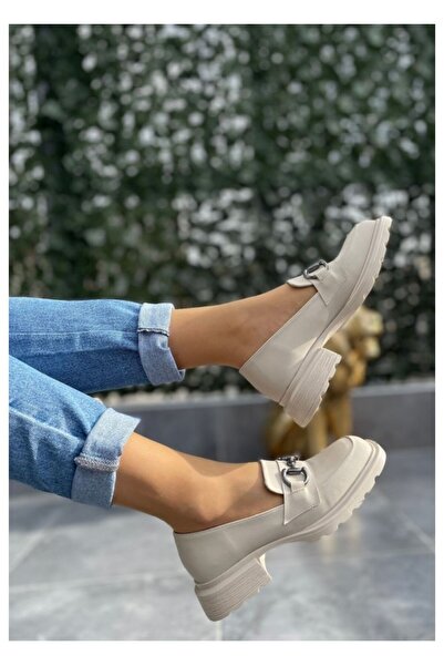 ONE STEP Kadın Toka Detaylı Oxford Ayakkabı