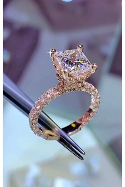 925KOLYE Diamond Baget Tektaş Işıklı Kutu Hediyeli 925 Ayar Gümüş