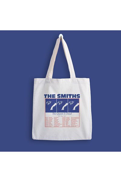 designedfy The Smiths Printed Cloth Bag