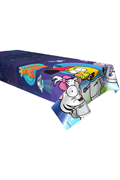 Kikajoy مفرش طاولة كرال شاكر في الفضاء 120x180 سم 30 ميكرون