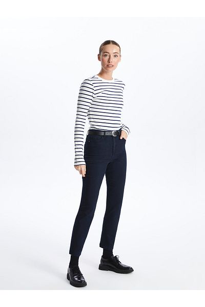LC Waikiki Γυναικείο τζιν παντελόνι Slim Fit (S4)