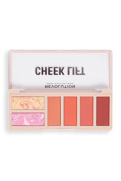 Revolution Cheek Lift Blush Palette Coral Dreaming