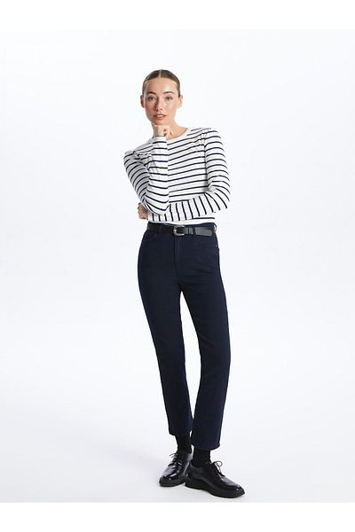 LC Waikiki Γυναικείο τζιν παντελόνι Slim Fit (S4)