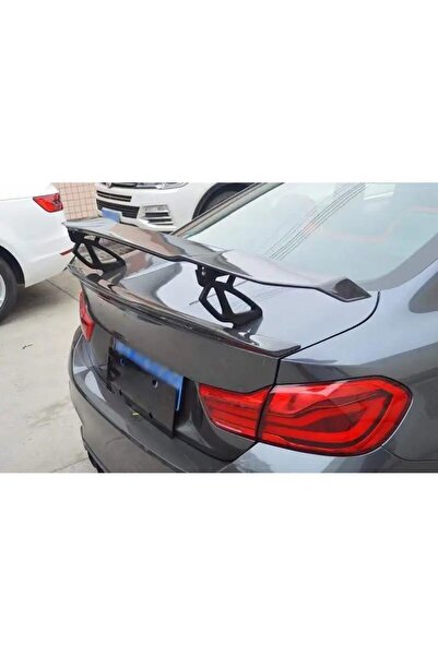 HYM TUNİNG Bmw Universal Dtm Vorstainer Spoyler, Piano Black Abs Plastik 3 Parça Ithal Ürün Abart Kanat Spoıler