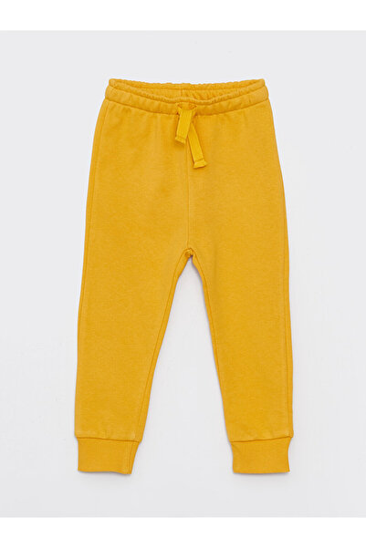 LC Waikiki LCW Crew nyakú nyomtatott hosszú ujjú baba fiú pulóver és melegítőnadrág szett 2 részes