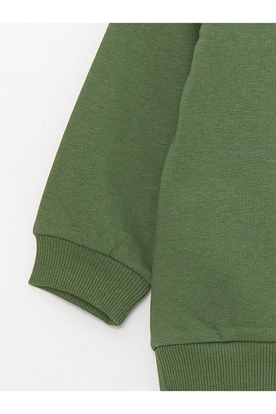 LC Waikiki Baby Boy - Crew Neck and Printed Long Sleeve Sweatshirt