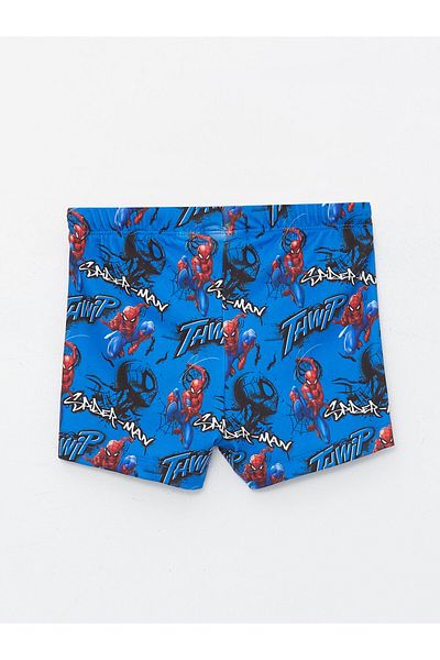 LC Waikiki Quick Dry Spiderman εμπριμέ μπόξερ μαγιό για αγόρια