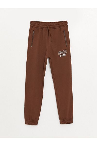 LC Waikiki Φούτερ Jogger για αγόρι με ελαστική στάμπα μέσης