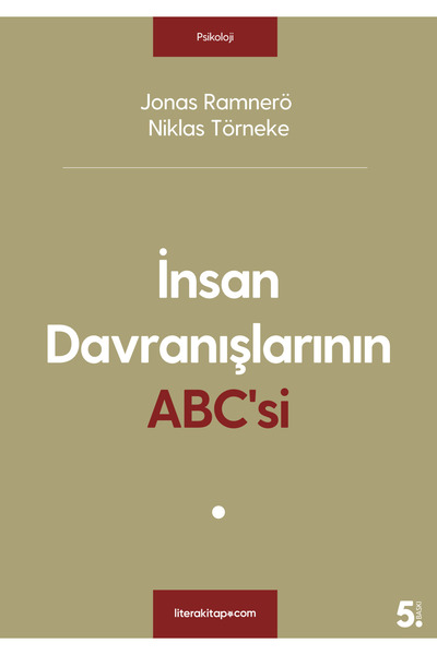 litera kitap.com İnsan Davranışlarının ABC’si: Jonas Ramnerö