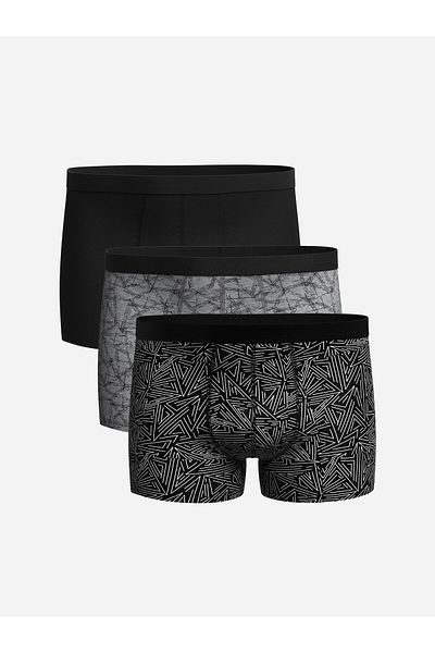 LC Waikiki Standard Mold Flexible Fabric Ανδρικά Boxers 3 τεμαχίων