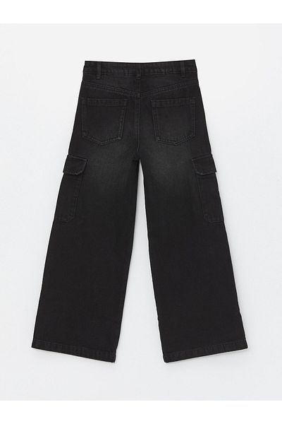 LC Waikiki Карго дънки за момичета Wideleg