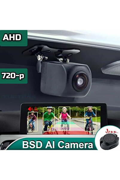 inox Park Sensörlü (BUZZER) Ahd 720p Park Kamerası 170'' Lens 1 Mp Sesli Ikaz 12 Volt Rca Uyumlu Soket