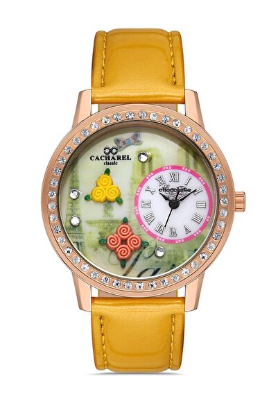 cacharel classic Cc Genç Kız Çiçek Model Kol Saati