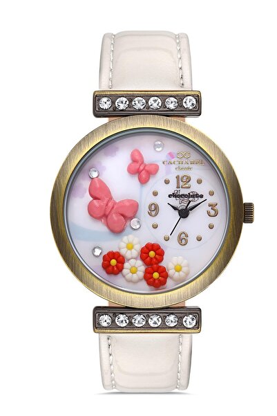 cacharel classic Cc Genç Kız Kelebekli Model Kol Saati