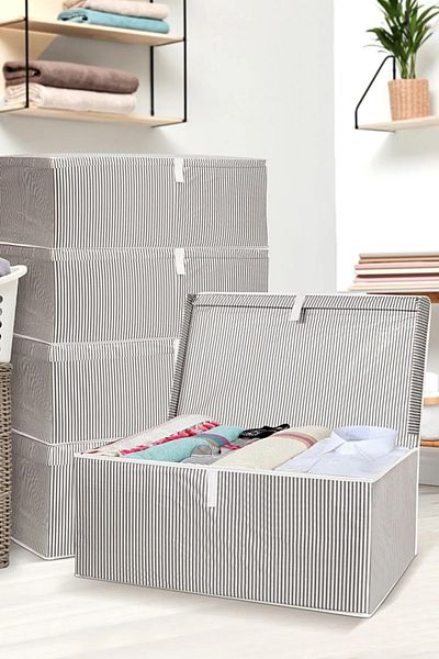 Emir-AYDIN 2 Pieces Mega Box Storage Bag (STORAGE BOX) 60*40*30 Cm