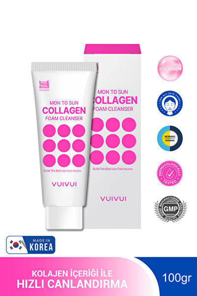 byeolee Kolajen Foam Cleanser Kore Üretimi Yüz Temizleme Köpüğü 100gr