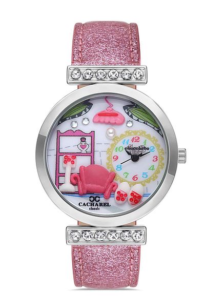 cacharel classic Cc Young Girl Care Time Model Wristwatch
